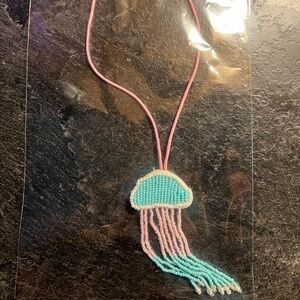 Jellyfish bag charm